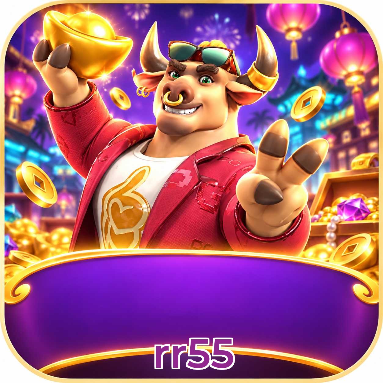 Interface de jogos na rr55 incluindo Plushie Frenzy